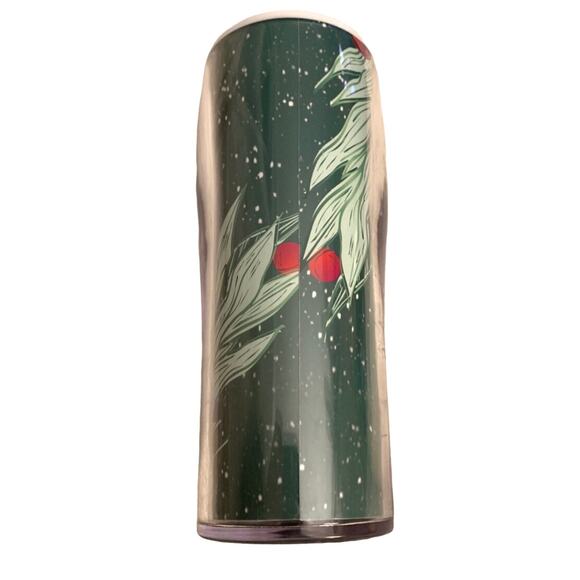 Starbucks 2020 Christmas Holiday Travel Coffee MugTumbler Green & Red - 16 oz - Picture 7 of 11
